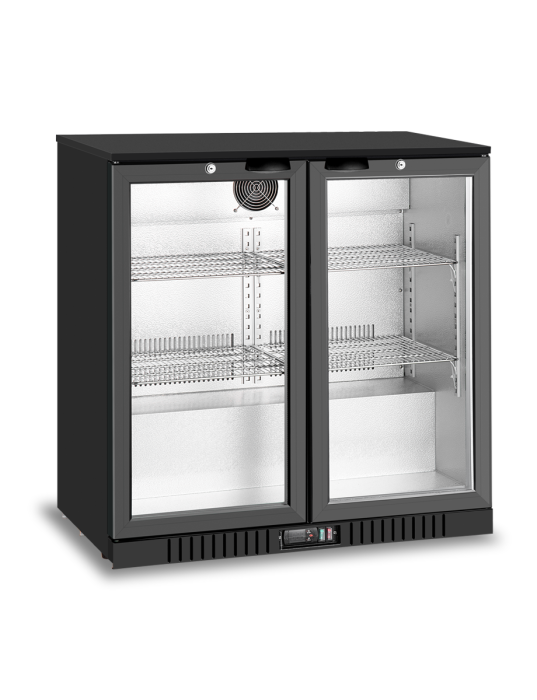2 swing doors back bar cooler - Cafe Supply