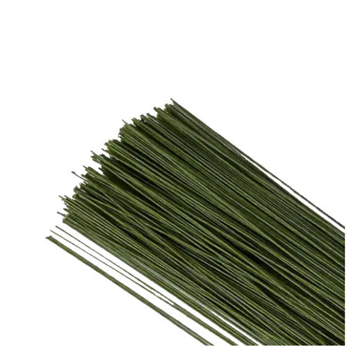 18 Gauge Green Covered Wire for cake decoration (50) - Cafe Supply