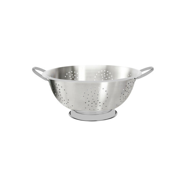 Chef Inox Colander Stainless Steel 8.0L 4mm - Cafe Supply
