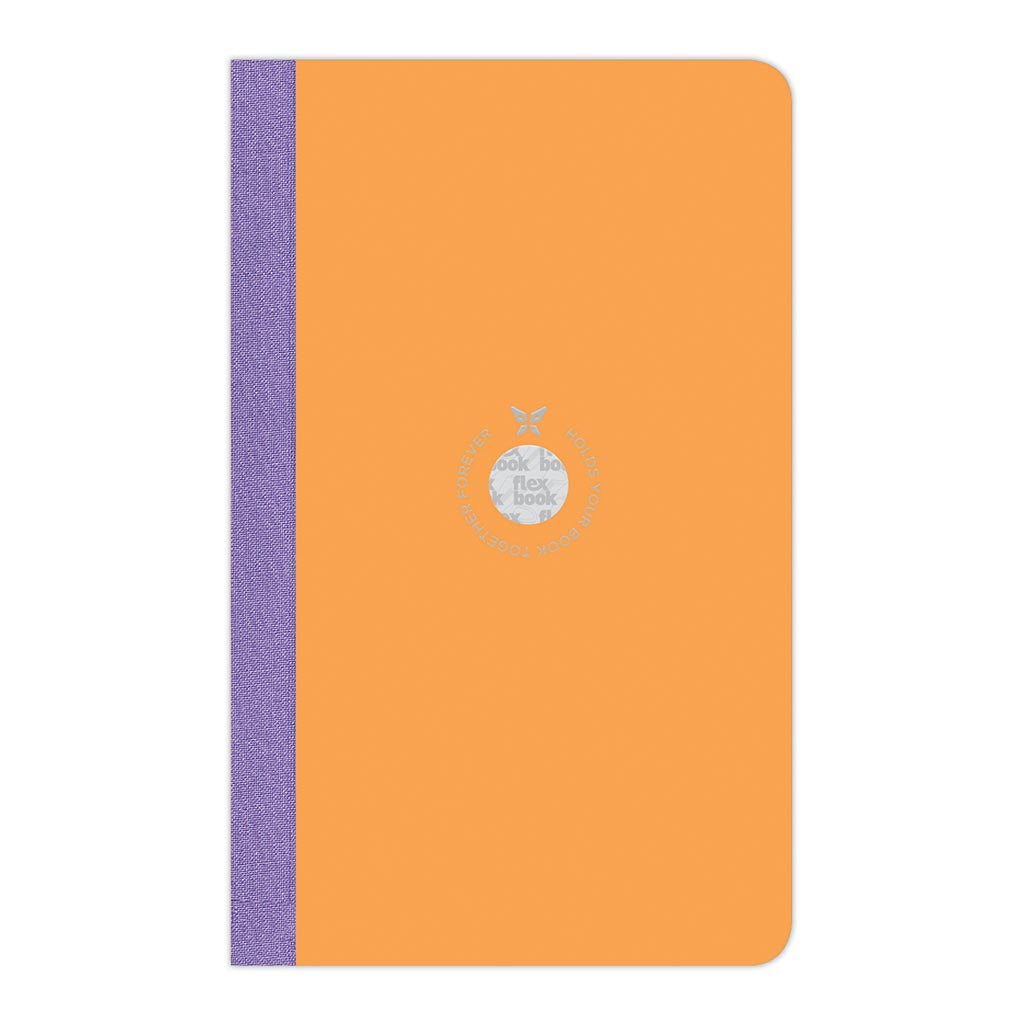 Flexbook Smartbook Notebook Medium Ruled Orange - Cafe Supply