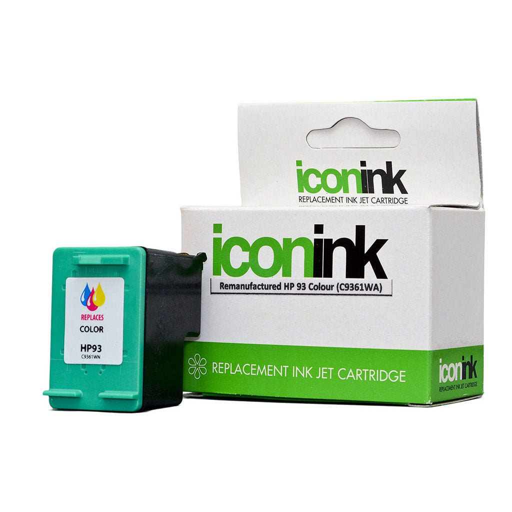 Icon Remanufactured HP 93 Colour Ink Cartridge (C9361WA) - Cafe Supply
