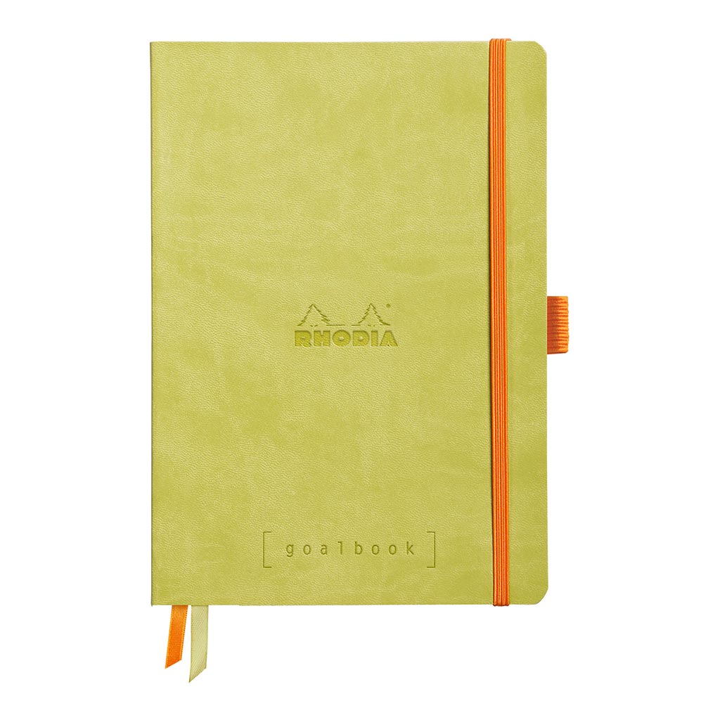 Rhodiarama Goalbook A5 Dotted Anise Green - Cafe Supply