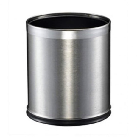 10L S/S Round Dual Bin - Cafe Supply