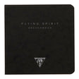 Flying Spirit Sketch Book 10.5x10.5cm Black - Cafe Supply