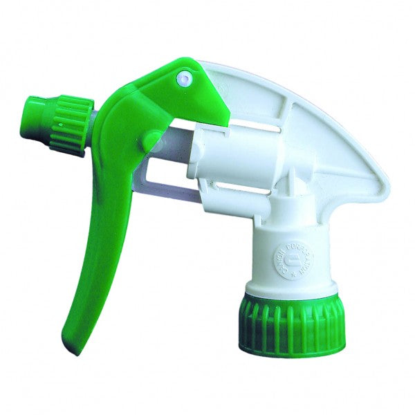 Trigger for Spray Bottles - Green/White - Cafe Supply