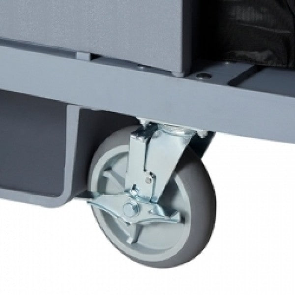 Compass Housekeeping Trolley with Doors - Cafe Supply