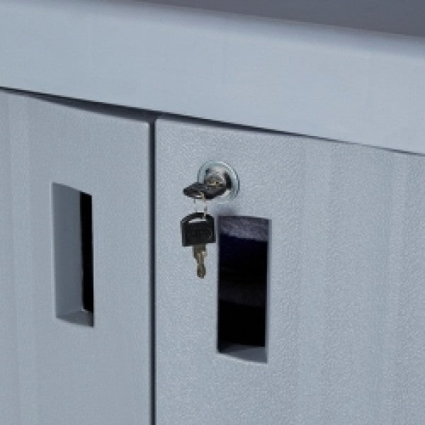 Compass Housekeeping Trolley with Doors - Cafe Supply