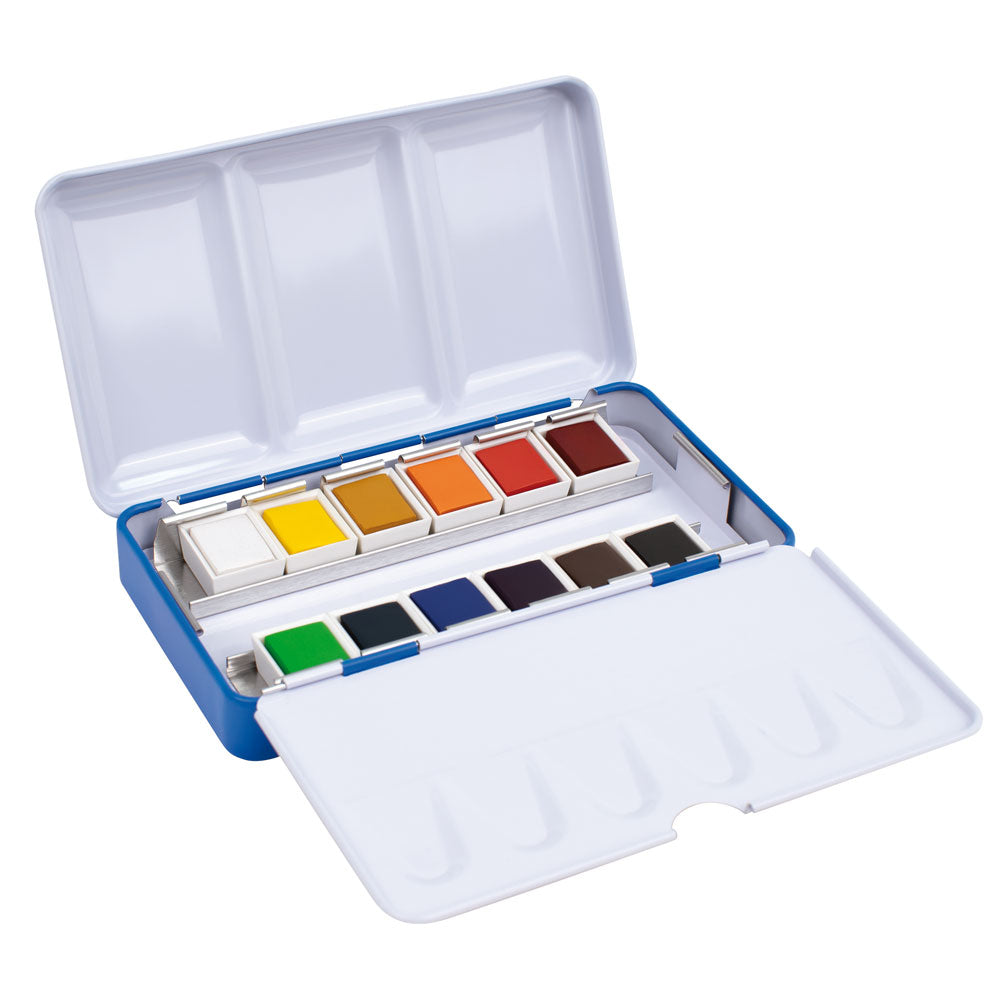 Milan Watercolour Paint Set 12 colour - Cafe Supply