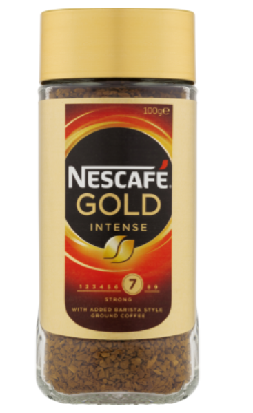 Nescafe Gold Intense Instant Coffee 100g - Cafe Supply