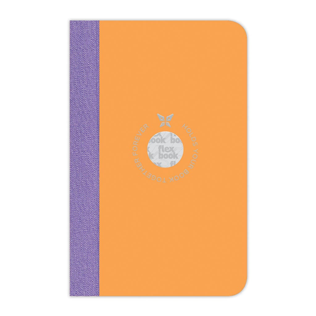 Flexbook Smartbook Notebook Pocket Ruled Orange - Cafe Supply