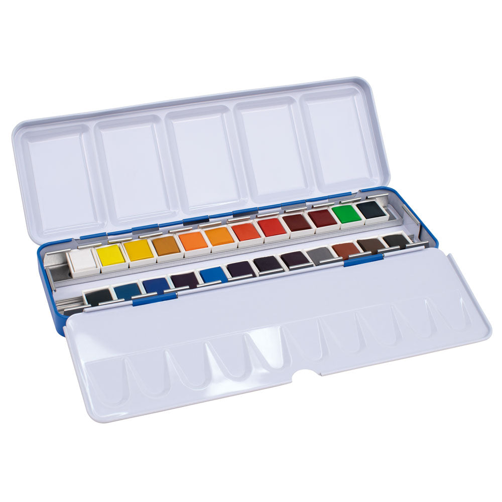 Milan Watercolour Paint Set 24 colour - Cafe Supply