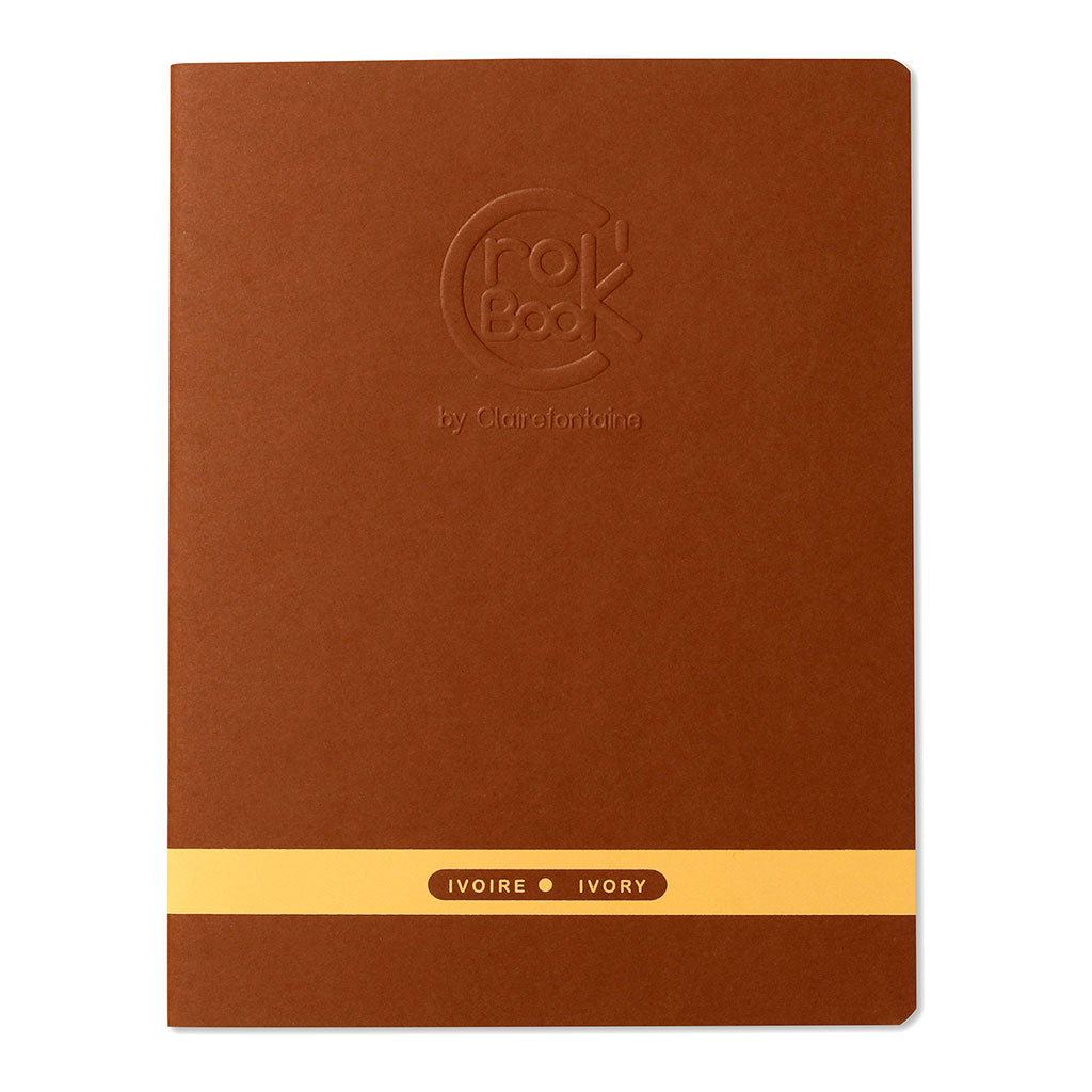 CrokBook Notebook Ivory 17x22cm 90g Assorted - Cafe Supply