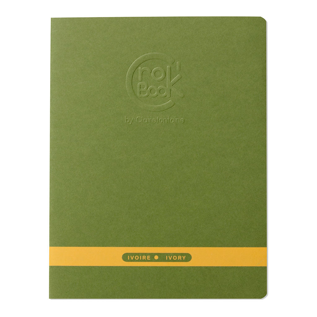 CrokBook Notebook Ivory 17x22cm 90g Assorted - Cafe Supply
