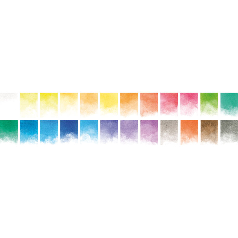 Milan Watercolour Paint Set 24 colour - Cafe Supply