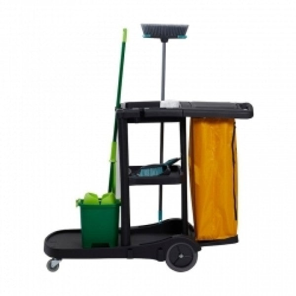 Compass Janitors Cart with Lid - Cafe Supply