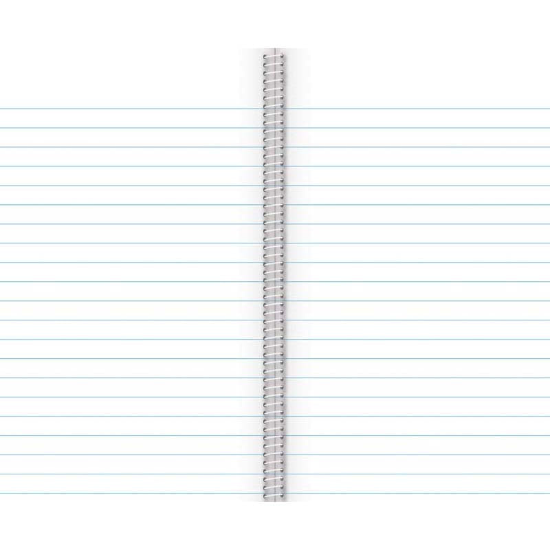 Warwick Notebook 8B1 50 Leaf Spiral Ruled 7mm 165x100mm - Cafe Supply