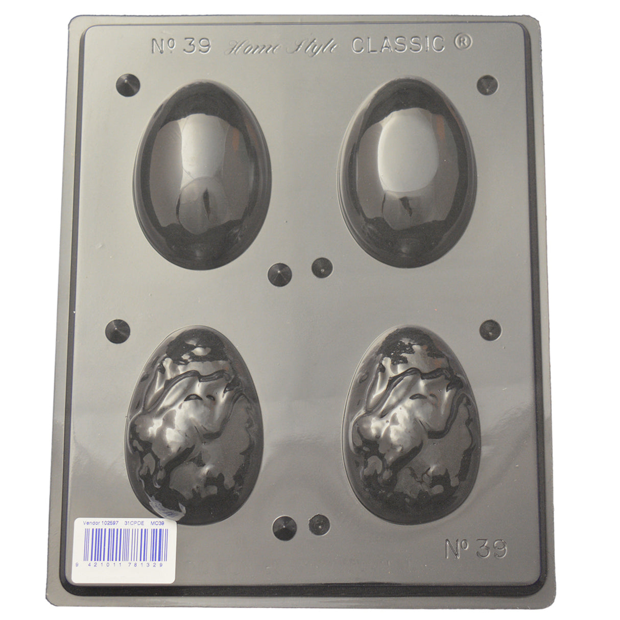 Medium Easter Egg Mould (0.6mm) - Cafe Supply