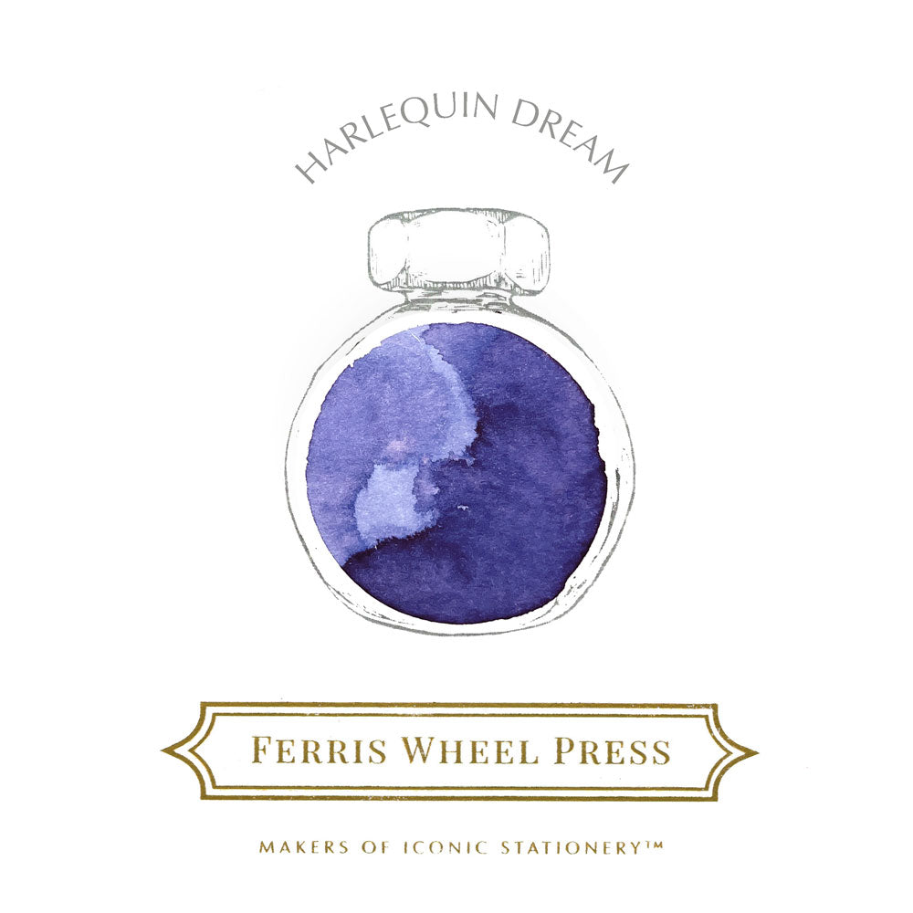 Ferris Wheel Press Fountain Pen Ink Harelquin Dream 38ml - Cafe Supply