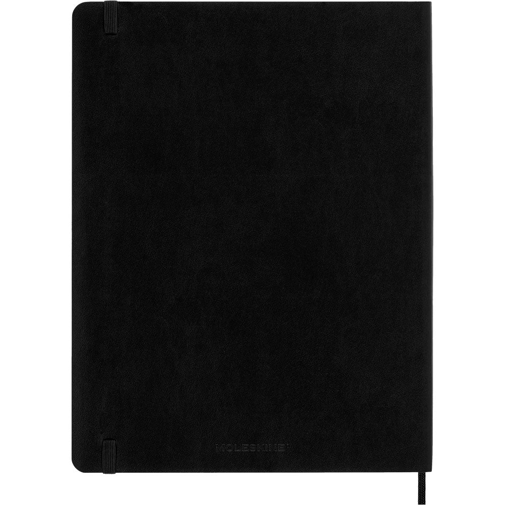Moleskine Diary 12 Month Weekly + Notes SC XL Black - Cafe Supply