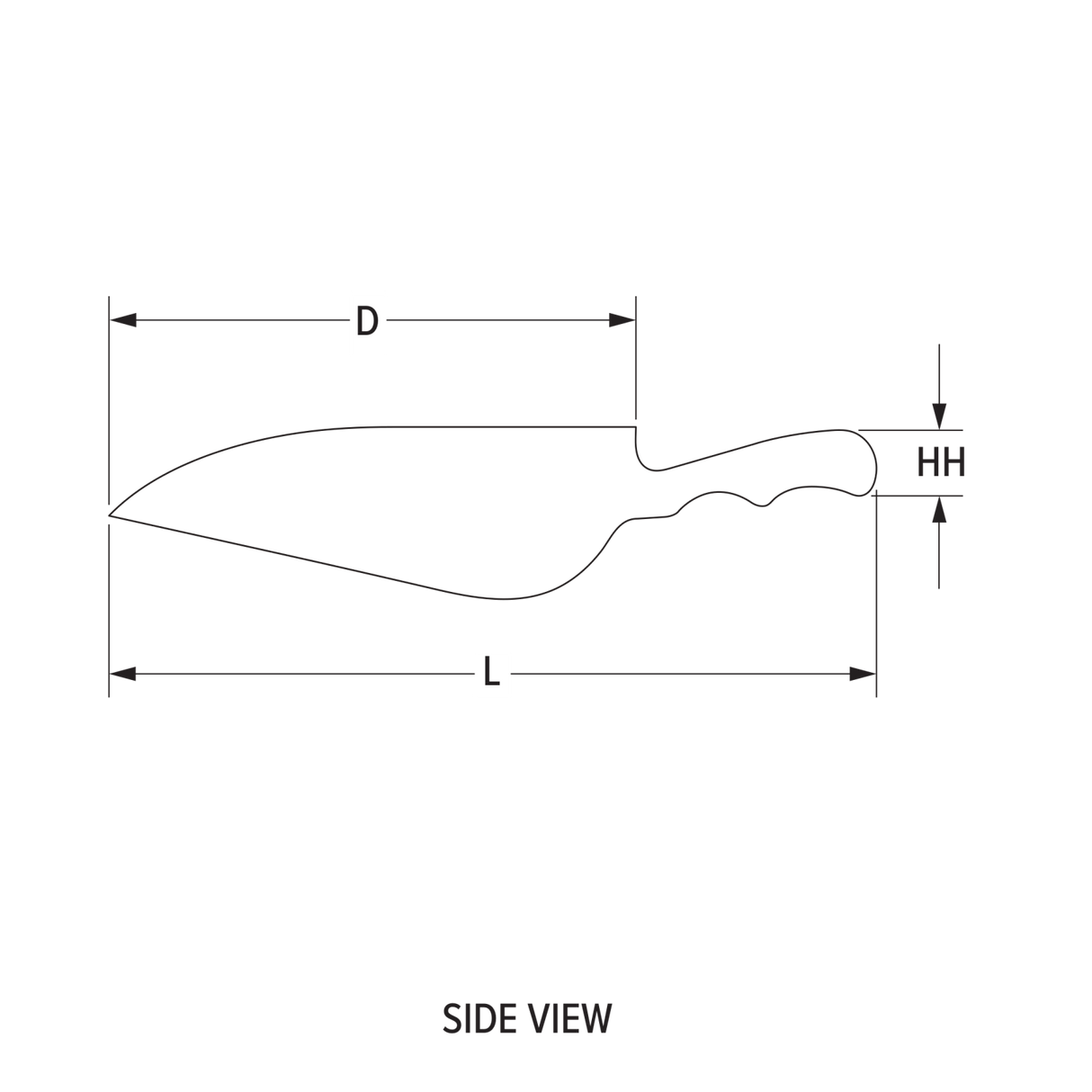 12-ounce cast-aluminum scoop - Cafe Supply
