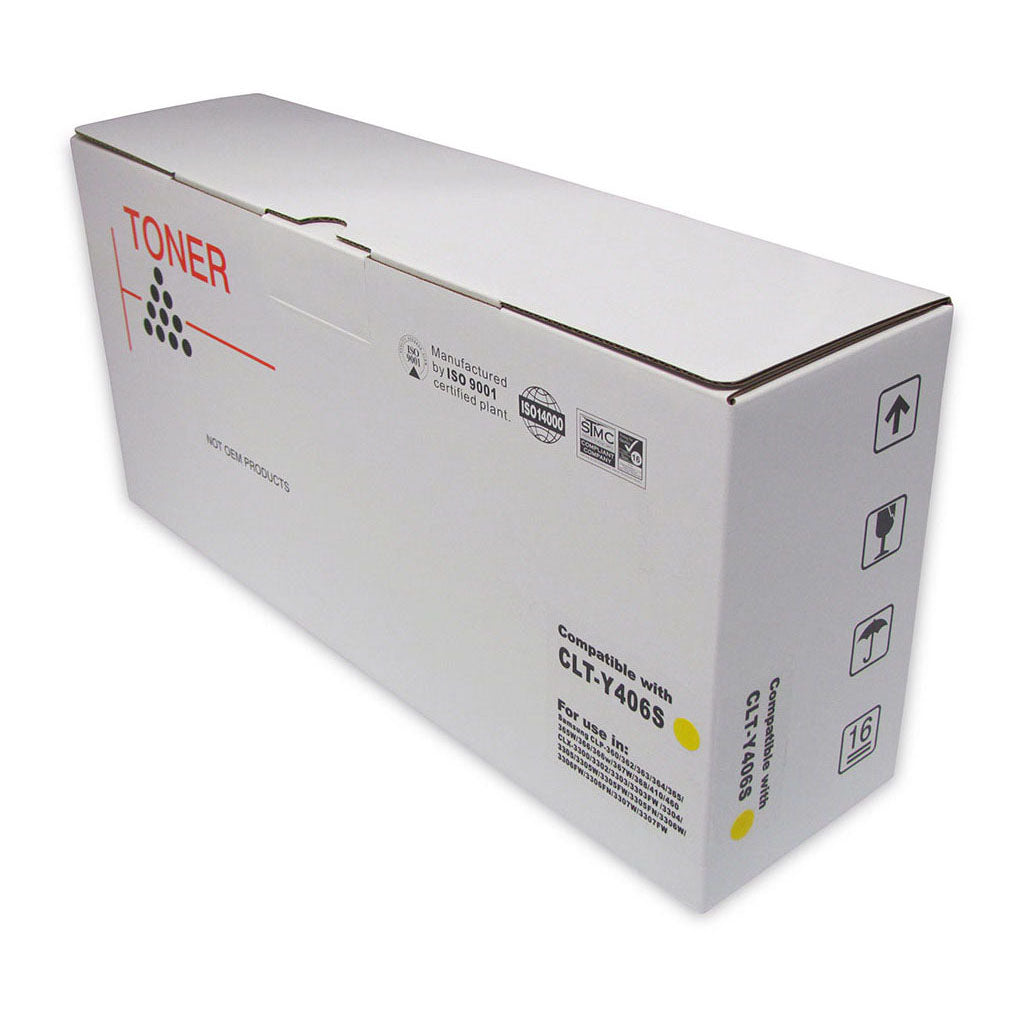 Icon Compatible Samsung CLT-Y406S Yellow Toner Cartridge - Cafe Supply