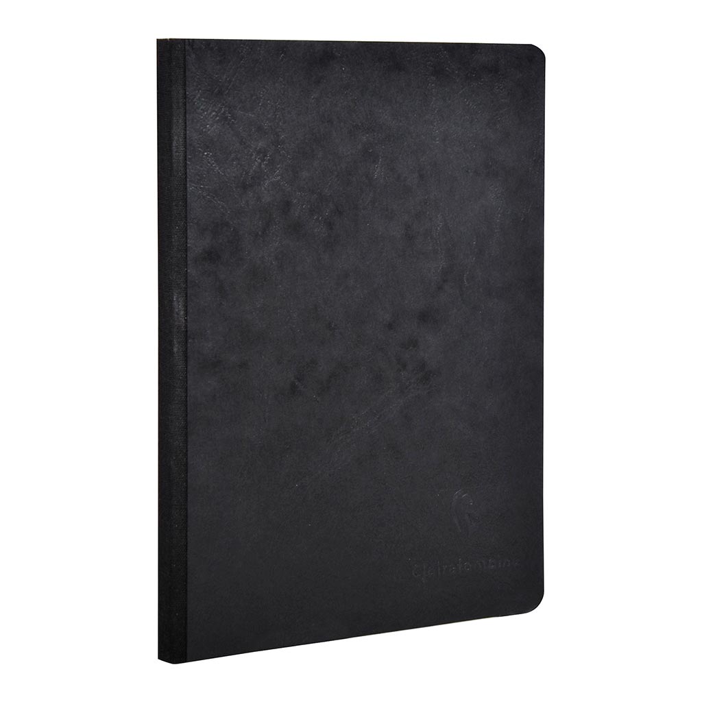 Age Bag Clothbound Notebook A5 Blank Black - Cafe Supply