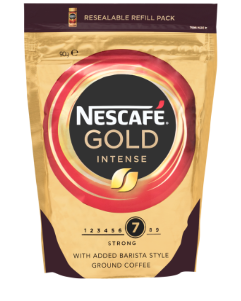 Nescafe Gold Intense Instant Coffee 90g - Cafe Supply