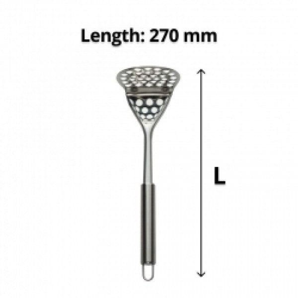 Stainless Steel Potato Masher - Cafe Supply