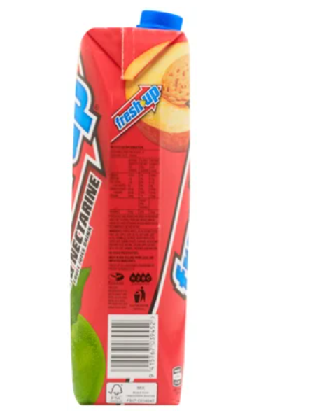 Fresh Up Apple & Nectarine Fruit Juice Drink 1l - Cafe Supply