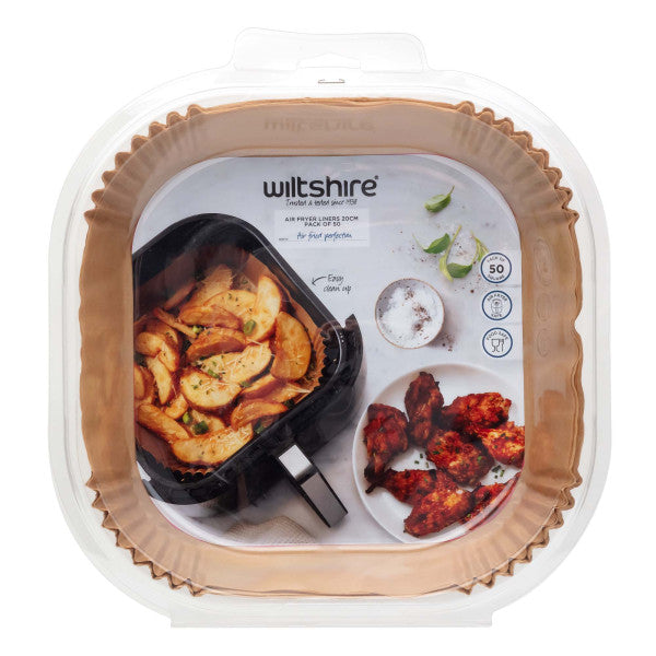 Wiltshire Air Fryer Papers 20cm Square - Cafe Supply