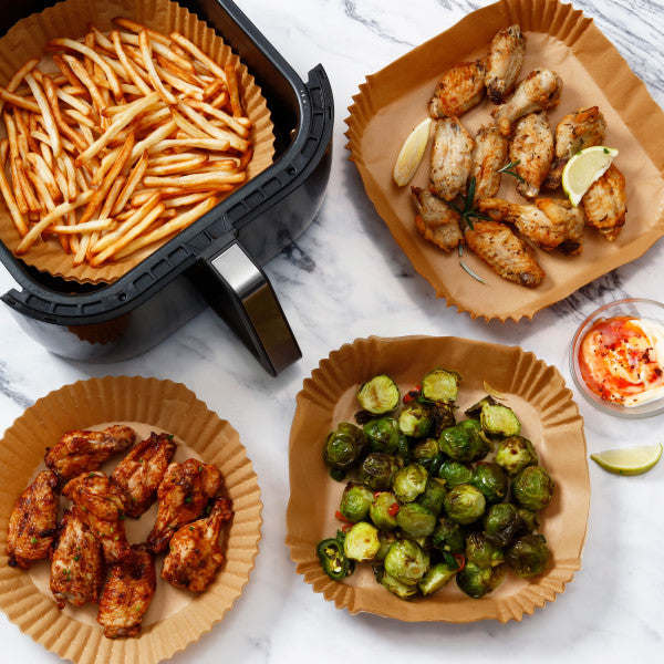 Wiltshire Air Fryer Papers 20cm Square - Cafe Supply