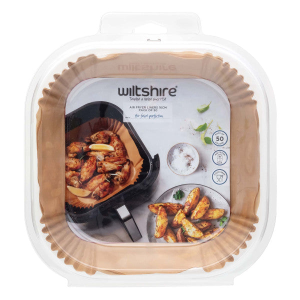 Wiltshire Air Fryer Papers 16cm Square - Cafe Supply