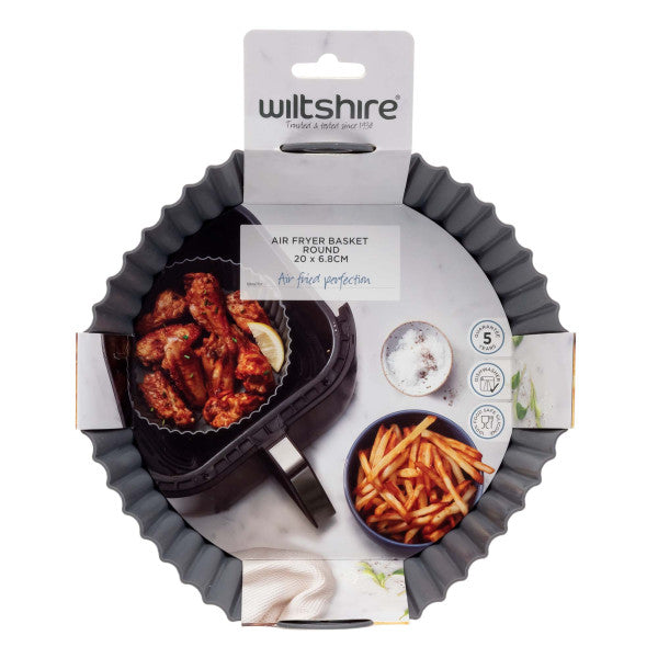 Wiltshire Air Fryer Basket 20cm Round - Cafe Supply