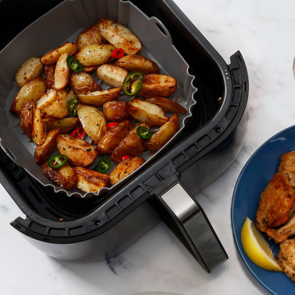 Wiltshire Air Fryer Basket 22cm Square w/ hand - Cafe Supply