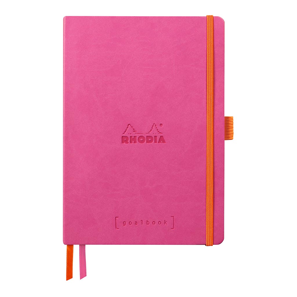 Rhodiarama Goalbook A5 Dotted Fuchsia - Cafe Supply