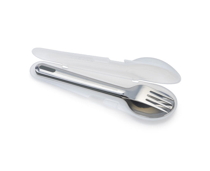 Joseph Joseph Duo Stainless-steel Cutlery Set (Grey) - Cafe Supply