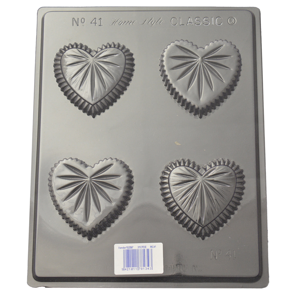 Small Heart Box Mould (0.6mm) - Cafe Supply
