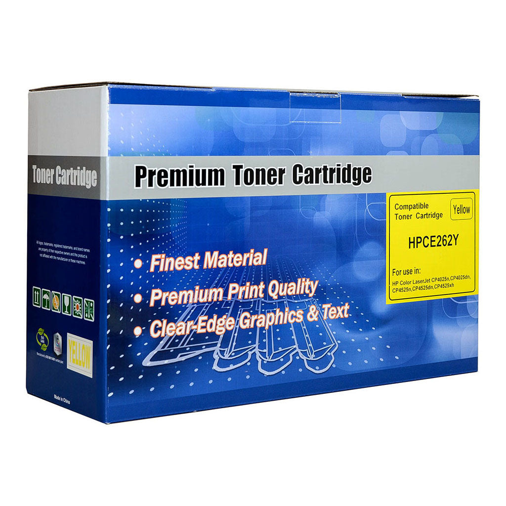 Icon Remanufactured HP CE262A Yellow Toner Cartridge - Cafe Supply