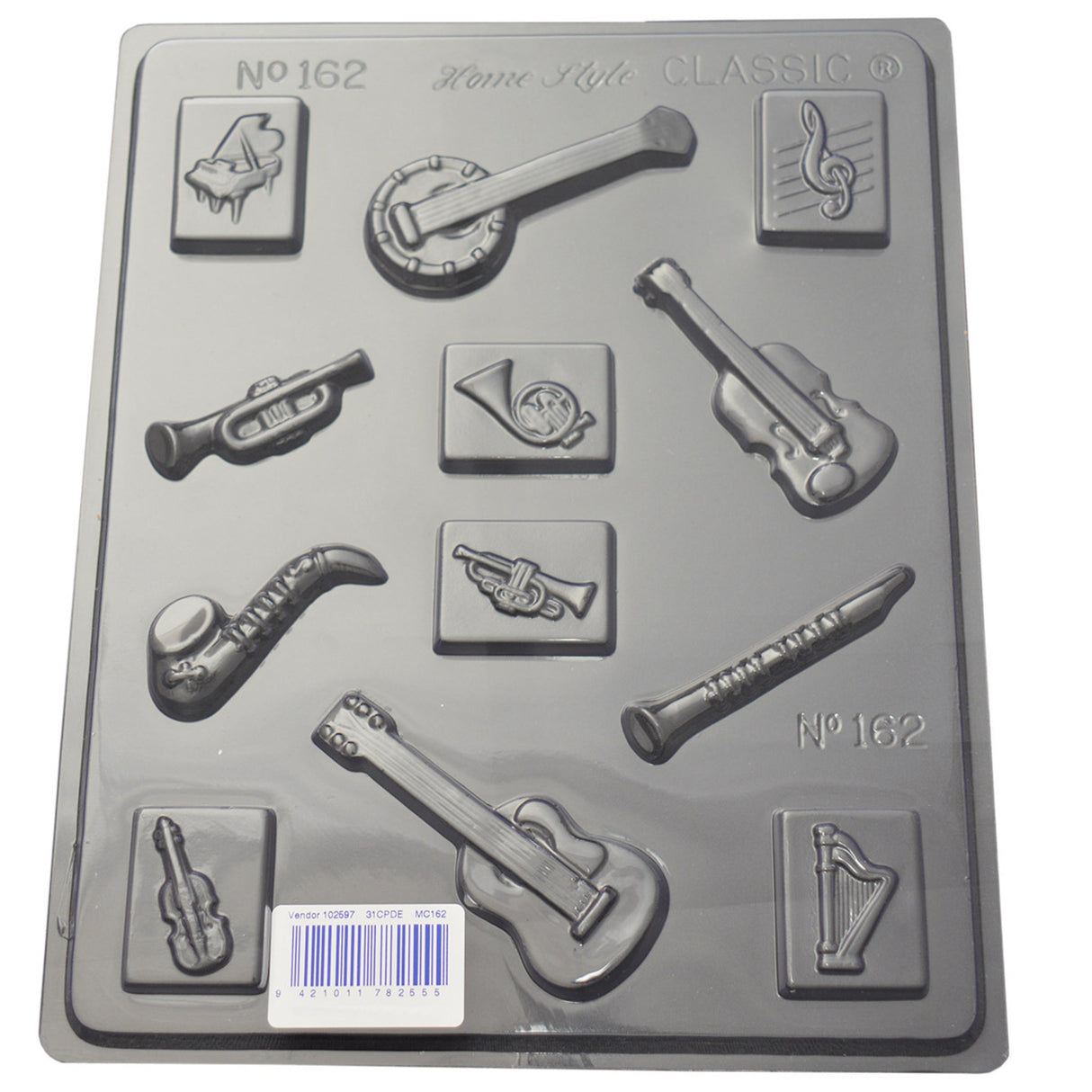 Musical Instruments Mould 0.6mm - Cafe Supply