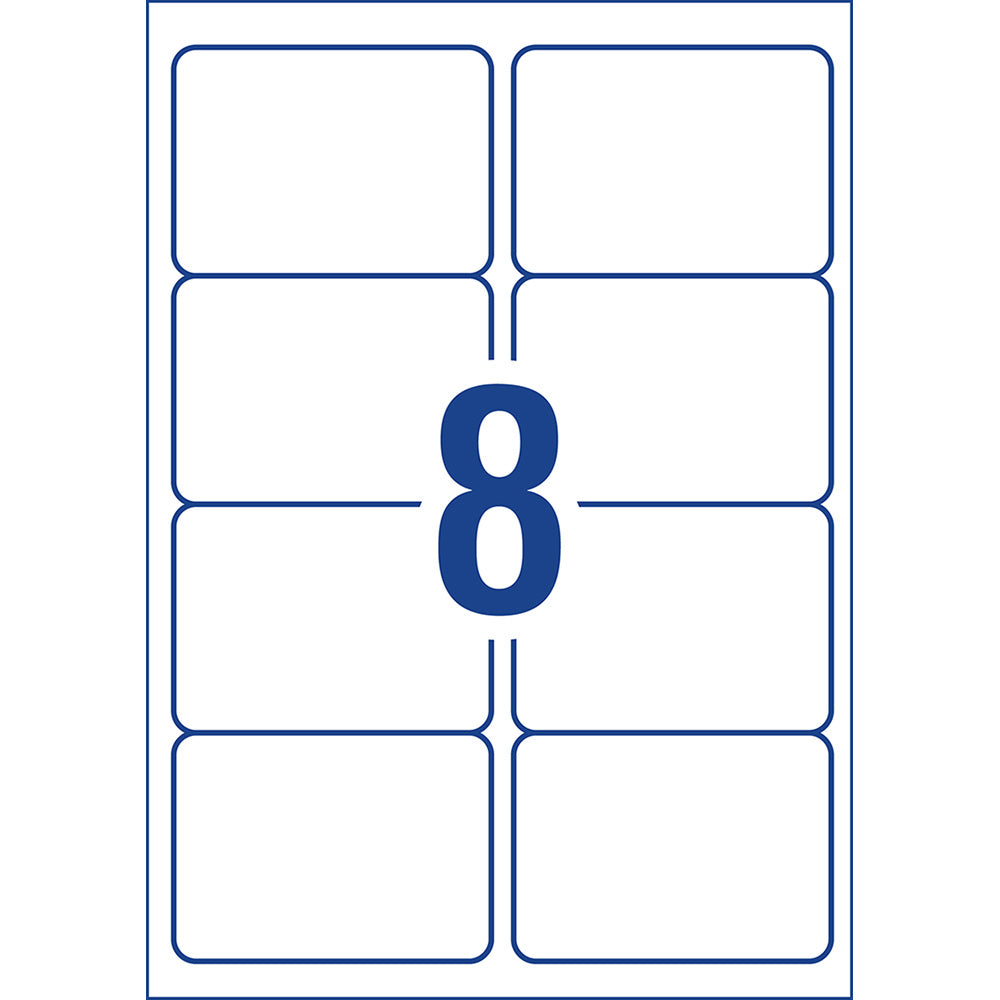 Avery Label J8165-25 Inkjet 8up 25 Sheets 99x67mm - Cafe Supply