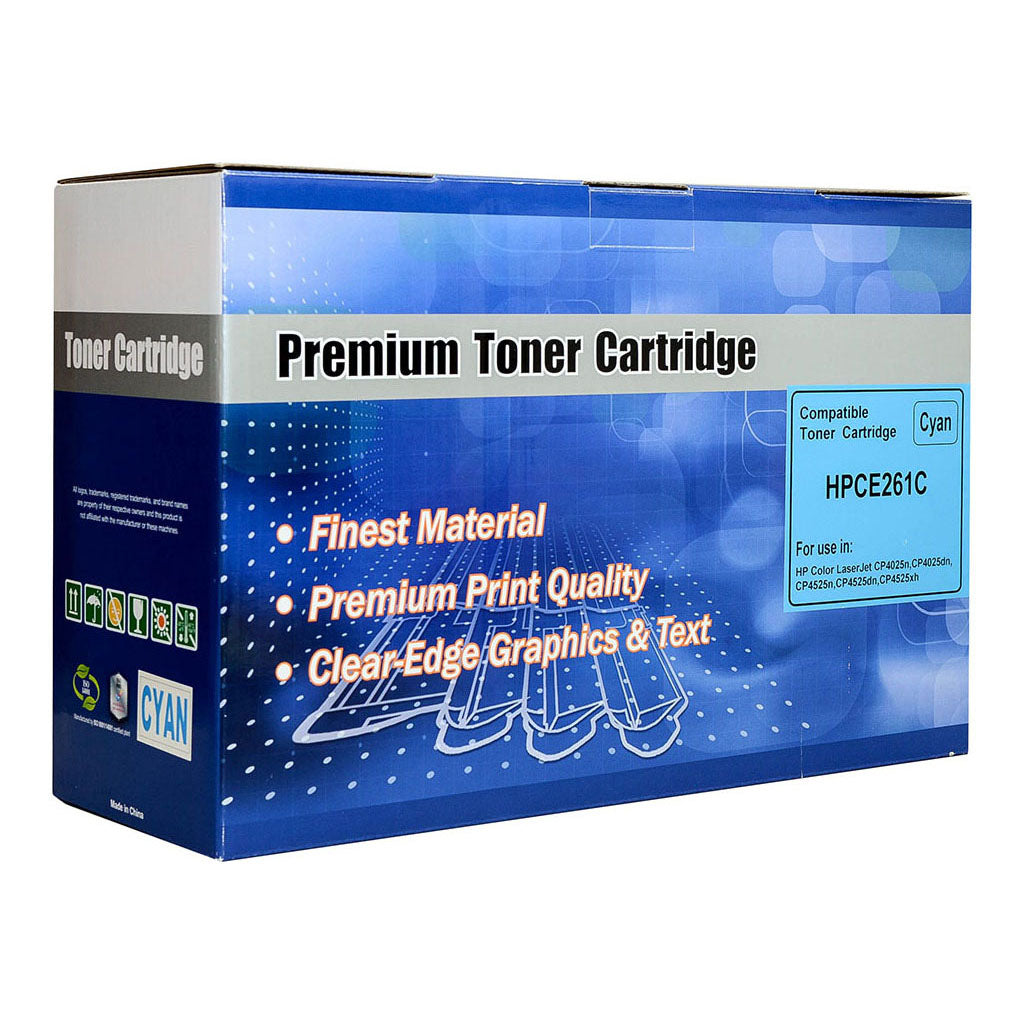 Icon Remanufactured HP CE261A Cyan Toner Cartridge - Cafe Supply