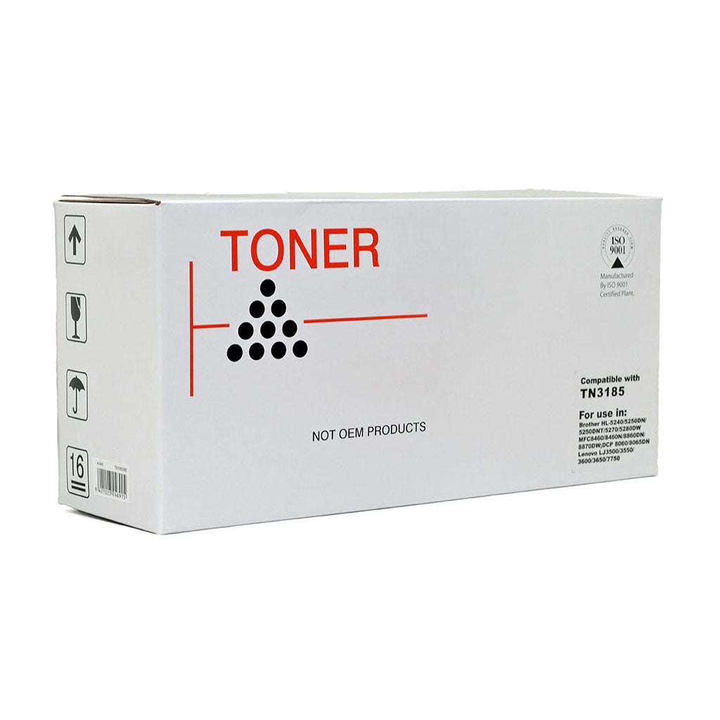 Icon Compatible Brother TN3185 Black Toner Cartridge - Cafe Supply