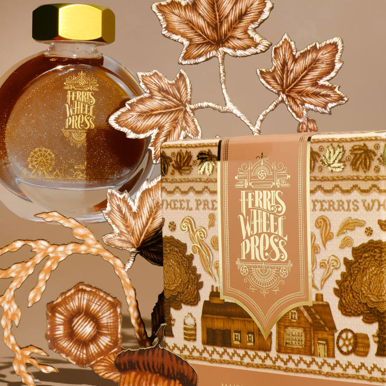 Ferris Wheel Press Fountain Pen Ink Majestic Maple Syrup 38ml - Cafe Supply