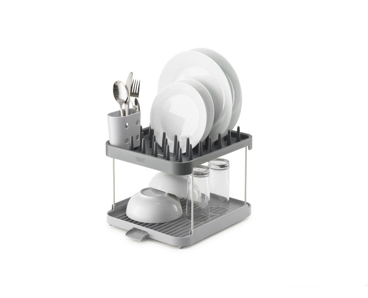 Joseph Joseph Duo 2-tier Dish Rack - Grey - Cafe Supply