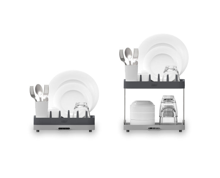 Joseph Joseph Duo 2-tier Dish Rack - Grey - Cafe Supply