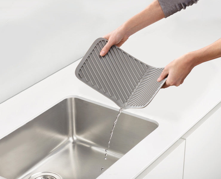 Joseph Joseph Duo Foldable Draining Mat (Grey) - Cafe Supply