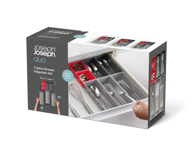 Joseph Joseph Duo 7-piece Drawer Organiser Set - Cafe Supply
