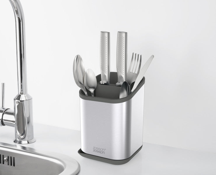 Joseph Joseph Duo Steel Cutlery Drainer - Cafe Supply
