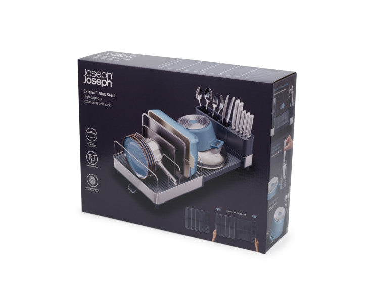 Joseph Joseph Extend Max Steel Dish Rack - Cafe Supply