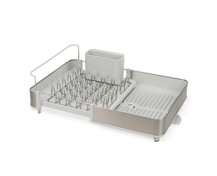 Joseph Joseph Extend Dish Rack Stainless Steel - Stone - Cafe Supply